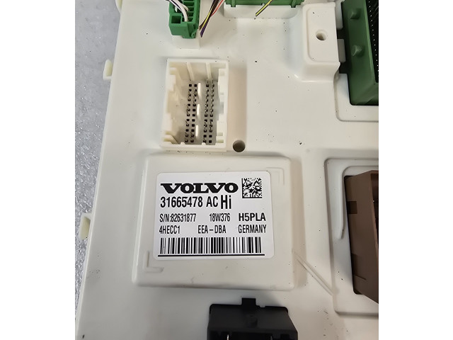 Блок управления двигателем Блок управления 31665478 Volvo XC90