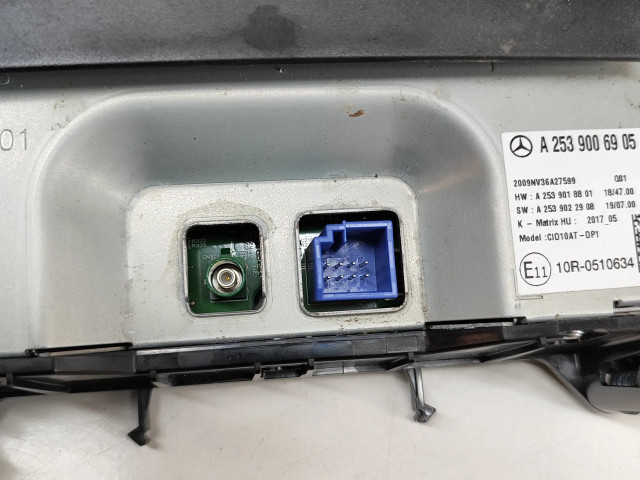 Дисплей A2539006905, A2539018801 Mercedes-Benz GLC X253 C253