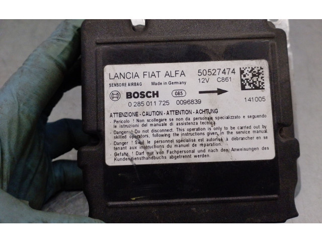 Блок подушек безопасности 50527474, 0285011725 Alfa Romeo Giulietta