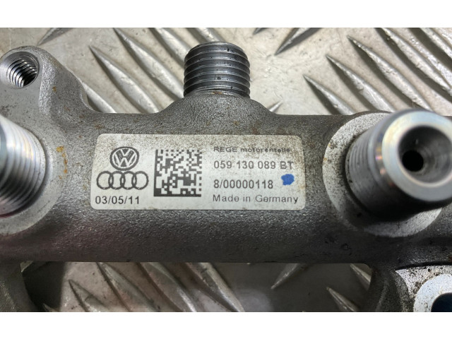 Комплект системы впрыска топлива 059130755BG, 059130089BT    Audi A6 S6 C7 4G  CLAB 