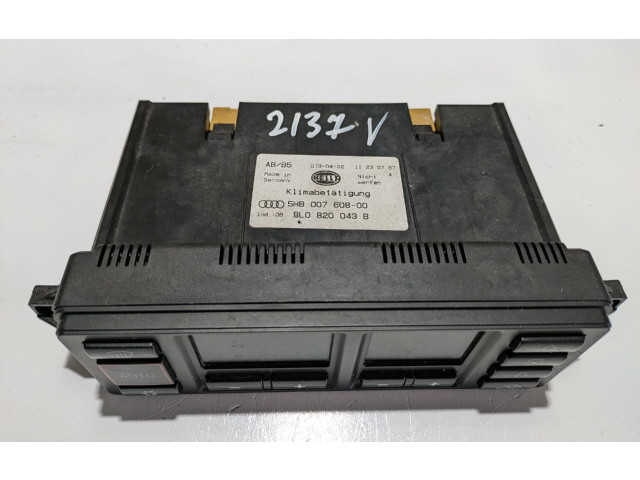 Блок управления климат-контролем 8L0820043B   Audi A3 S3 8L