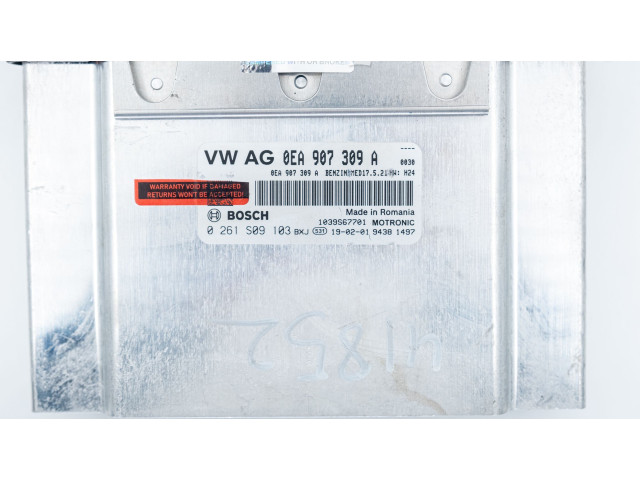 Блок управления двигателя 0EA907309A, 0261S09103   Volkswagen e-Golf