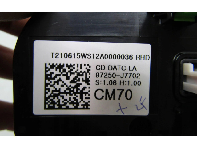 Блок управления климат-контролем 97250J7702   KIA Xceed