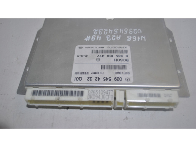 Řídící jednotka 0295454232 Mercedes-Benz A W168 1999