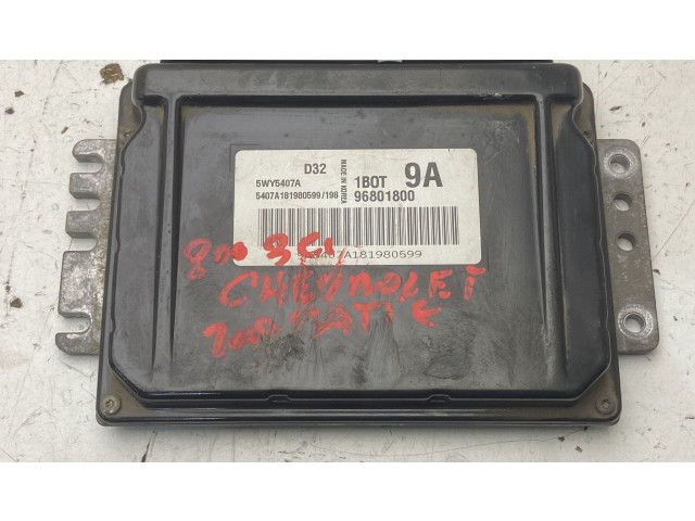 Блок управления двигателя 5WY5407A, 5WY5407A   Chevrolet Matiz
