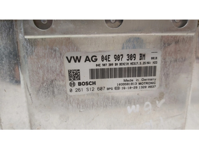 Блок управления двигателя 04E907309BM, 0261S12607 Skoda Yeti (5L)