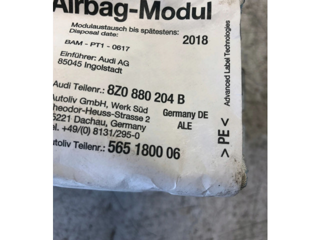 Подушка безопасности пассажира 8Z0880204B   Audi A2