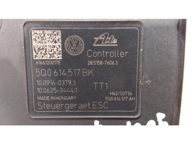 Jednotka ABS 5Q0614517BK, 1002200828   Volkswagen Golf VII 2015