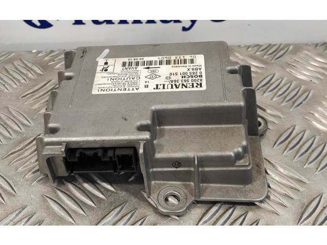 Блок подушек безопасности 8200563368, 0285001510   Renault Clio III