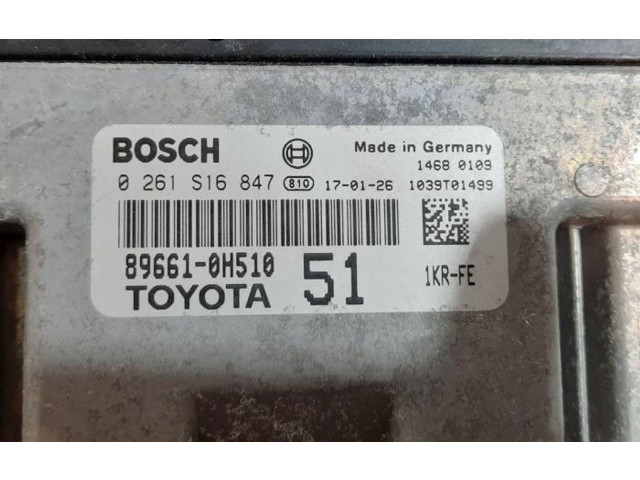 Řídící jednotka 0261S16847, 896610H510 Peugeot 108 2017