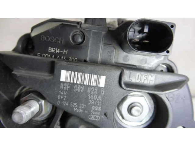 Генератор 03F903023D, 0124525201 Citroen Berlingo 1.6