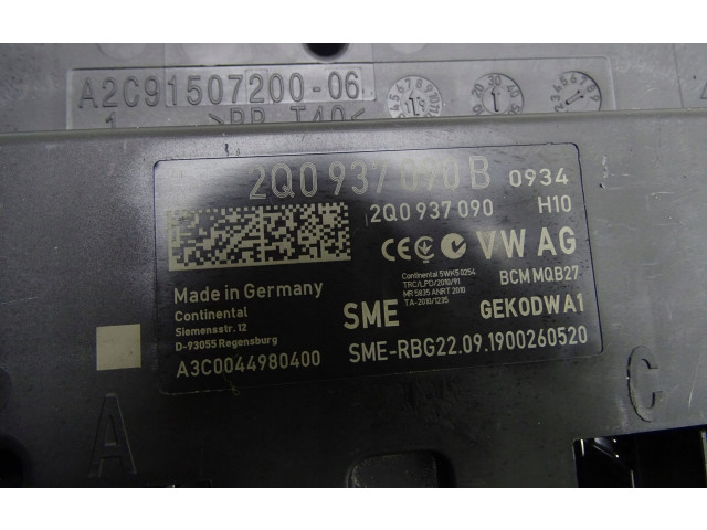 Блок комфорта 2Q0937090B   Skoda Fabia Mk3 (NJ)   