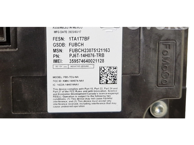 Блок управления PJ6T14H076, PJ6T14H076TRB   Ford Escape IV