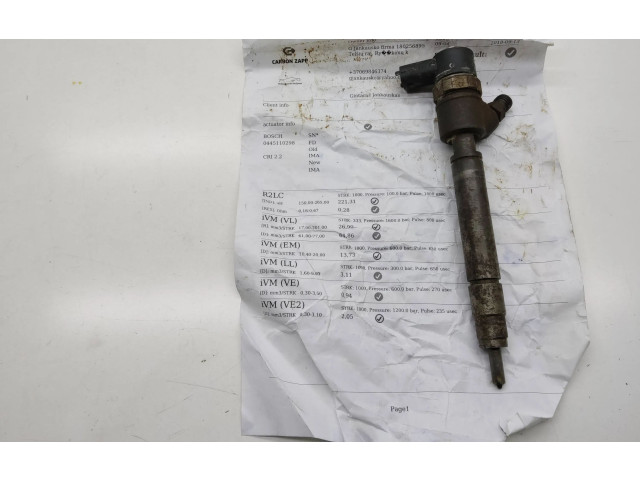 Форсунка 0445110298    Volvo V70   