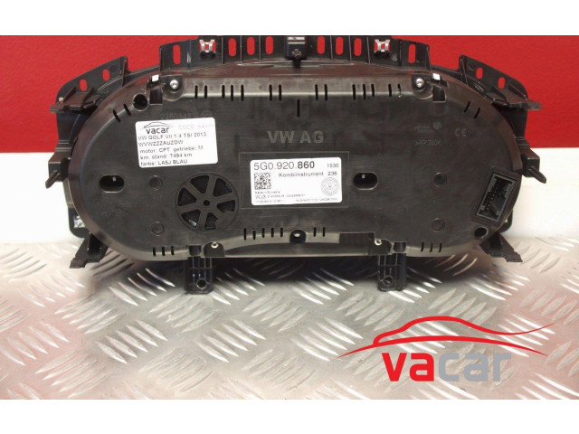 Панель приборов 5G0820860 Volkswagen Golf VII