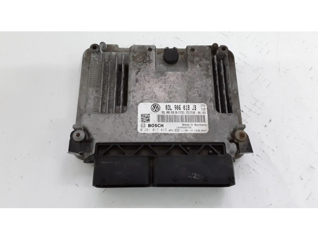 Блок управления двигателя 03L906018JB, 0281017413   Skoda Superb B6 (3T)
