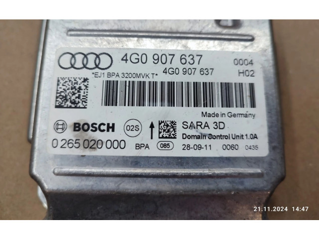 Блок подушек безопасности 4G0907637 Audi A7 S7 4G
