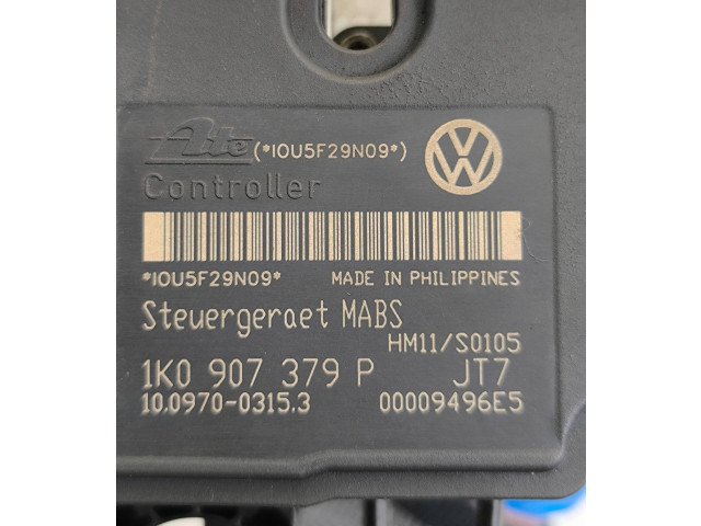 Блок АБС 10097003153, 1K0907379P Skoda Octavia Mk2 (1Z) 2004 - 2013 года