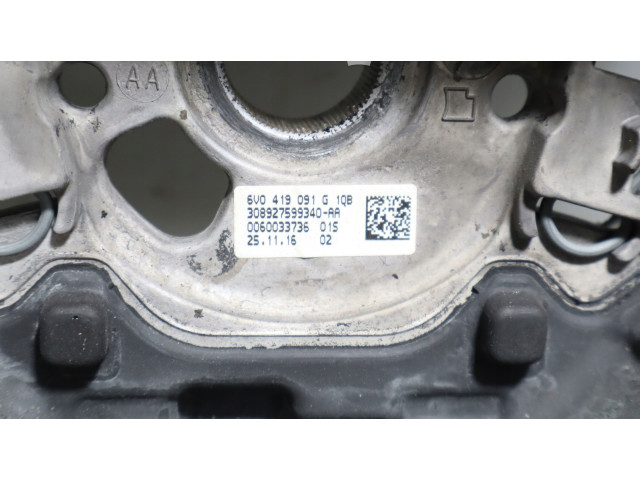 Руль Skoda Fabia Mk3 (NJ)  2015 - 2021 года       