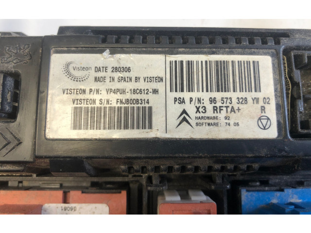 Блок управления климат-контролем 96573328YW   Citroen C4 I Picasso