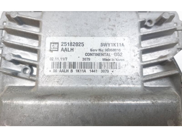 Блок управления двигателя 25182025, 25182025 Chevrolet Spark