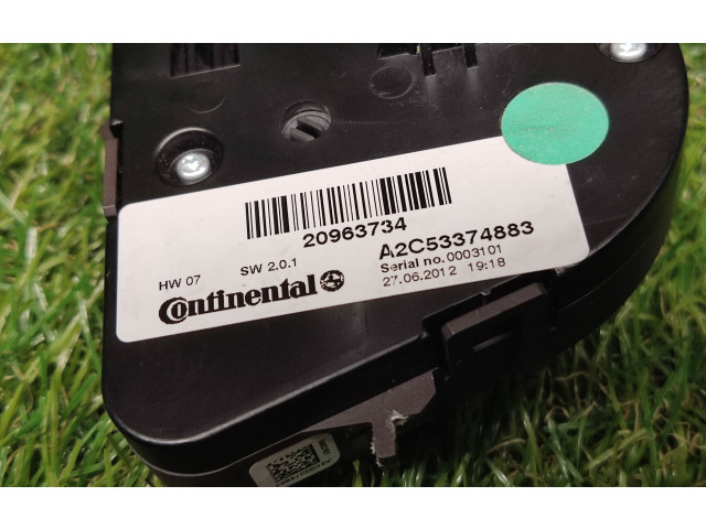 Блок управления кондиционера воздуха / климата/ печки (в салоне)