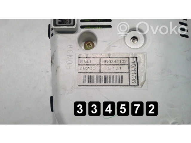 Přístrojová deska Honda Civic 2009 hr0342102