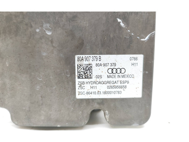 Блок АБС 80A907379B, 80A907379 Audi Q5 SQ5 2017 - года
