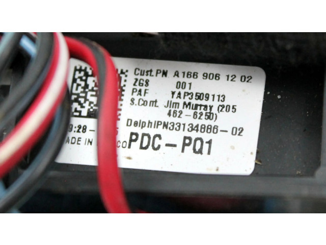 Pojistková skříňka A1669061202 Mercedes-Benz GL X166 2015