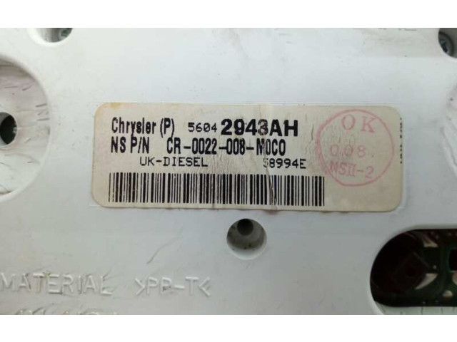 Панель приборов 2943AH, E3-B6-23-2 Jeep Grand Cherokee (WJ)