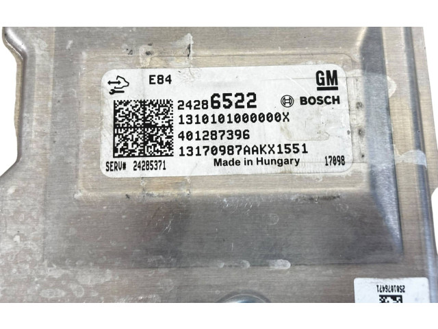 Řídící jednotka 24286522, 401287396 Opel Ampera 2012