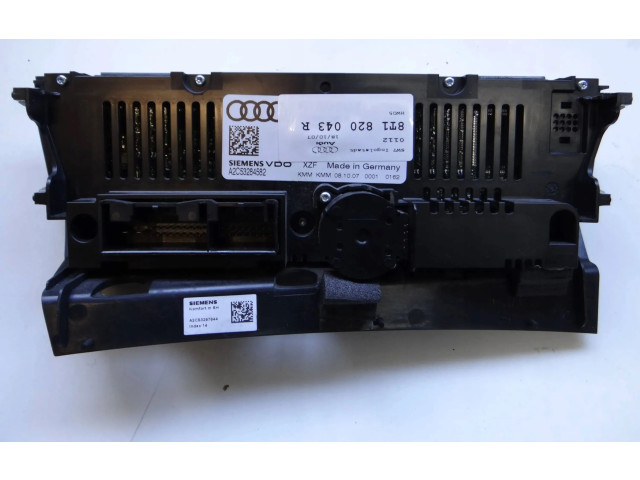 Блок управления климат-контролем 8T1820043R Audi A5 8T 8F