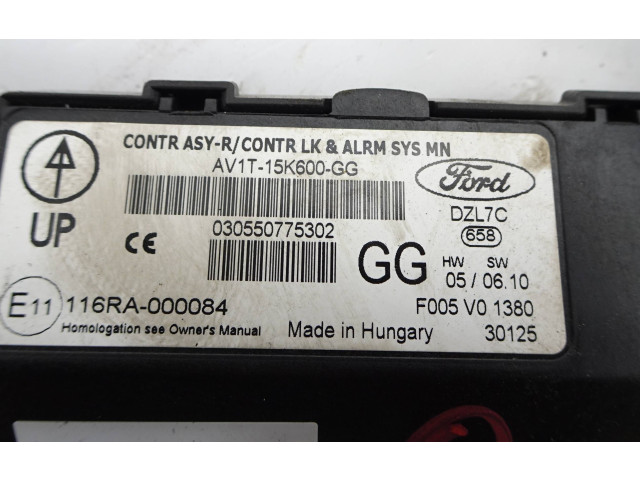 Блок комфорта AV1T15K600GG, 116RA000084 Ford B-MAX