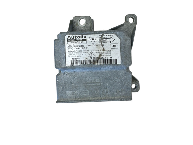 Airbagsteuergerät 608990300, 9665266080   Citroen C5