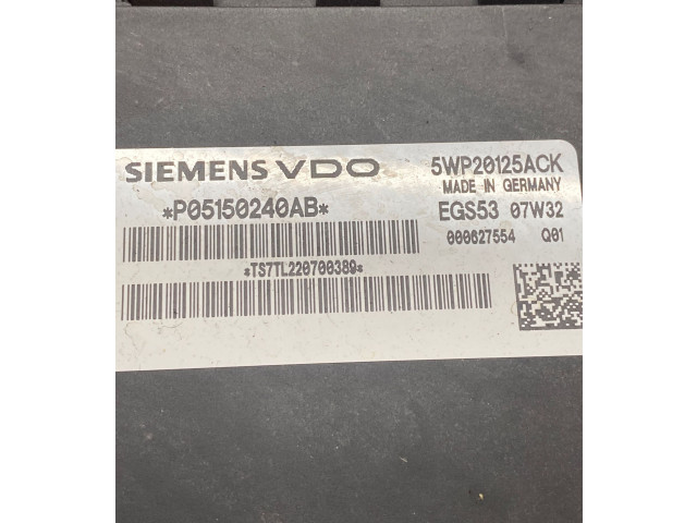 Блок управления коробкой передач P05150240AB, 5WP20125ACK Jeep Grand Cherokee (WK)