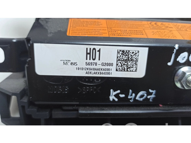 Подушка безопасности для колен 56970G2000   Hyundai Ioniq