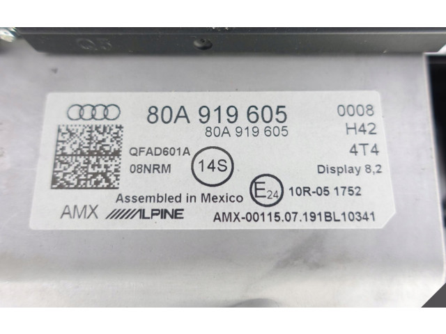 Дисплей 80A919605 Audi Q5 SQ5
