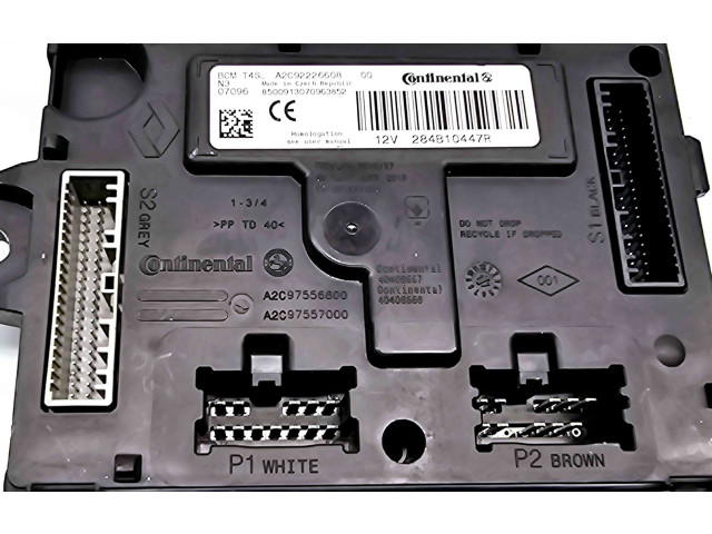 Блок комфорта 284B10447R   Dacia Logan II   