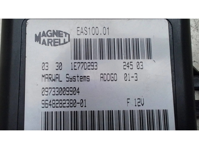 Řídící jednotka 9648282380, EAS10001 Fiat Ulysse 2004