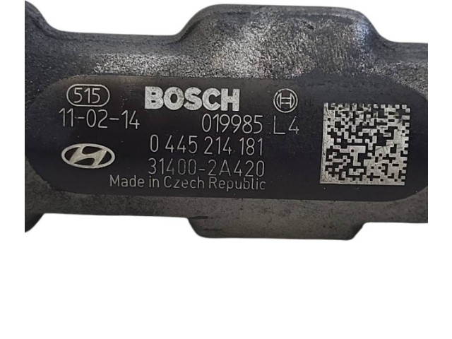 Топливная рампа 0445214181, 314002A420   KIA Pro Cee'd I  