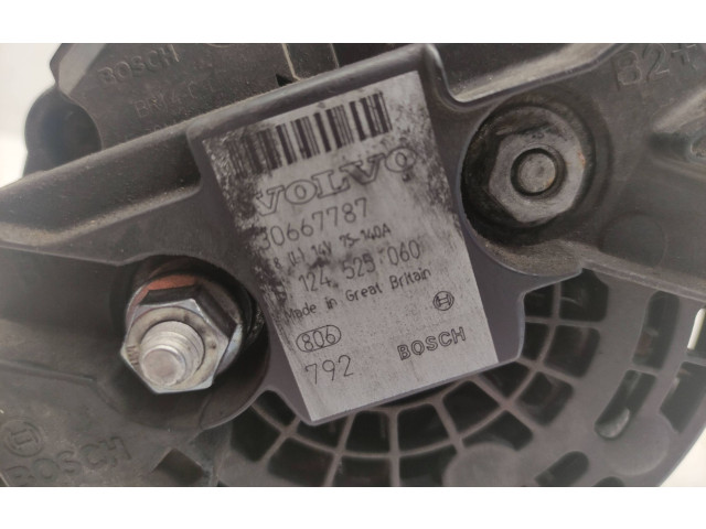 Генератор 30667787, 0124525060   Volvo XC90      