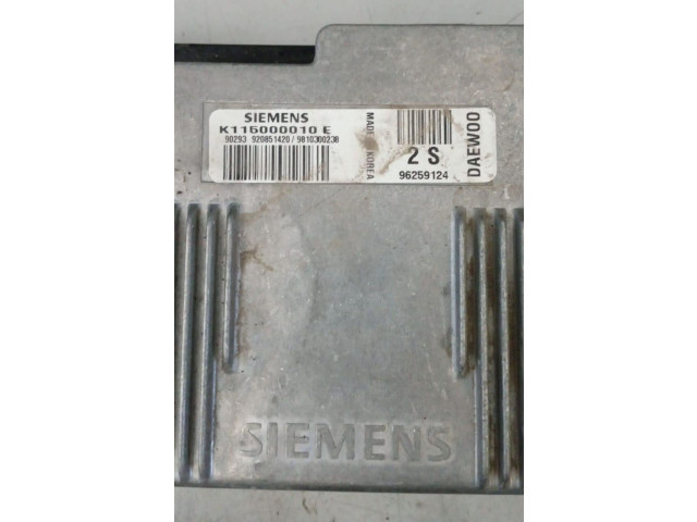 Vstřikovací lišta k115000010e, K115000010E   Daewoo Matiz     