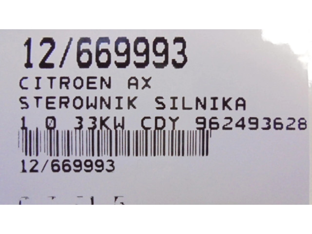 Блок управления двигателем Блок управления 9624936280 Austin Maxi