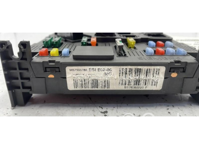 Pojistková skříňka Řídící jednotka BSM 1650882680 Peugeot 206 2007