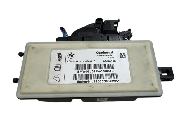 Блок подушек безопасности 31934368601U, A2C37764804 BMW X3 F25