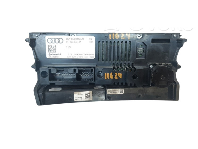 Блок управления климат-контролем 8K1820043AF, A2C92743600 Audi A4 Allroad