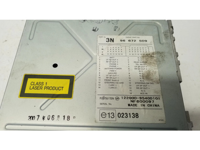 Радио/ проигрыватель CD/DVD / навигация