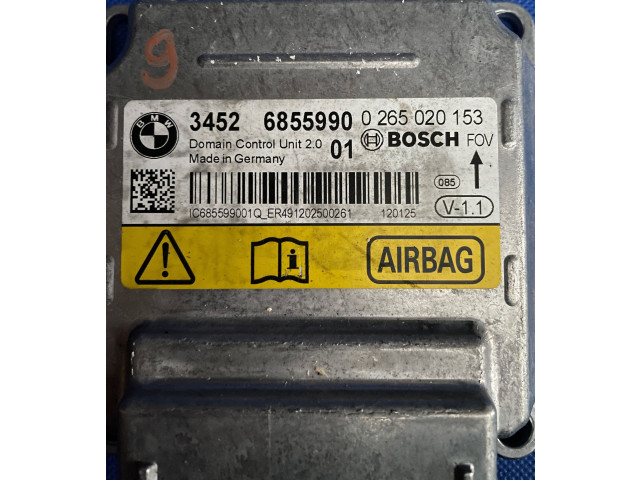 Блок подушек безопасности 6855990, 0265020153 BMW X3 F25