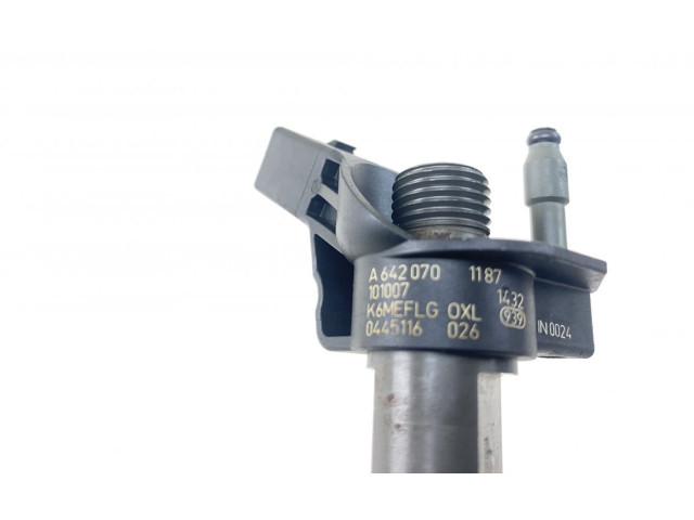 Vstřikovač 0445116025, A6420701187 Mercedes-Benz E C207 W207 OM 642.836