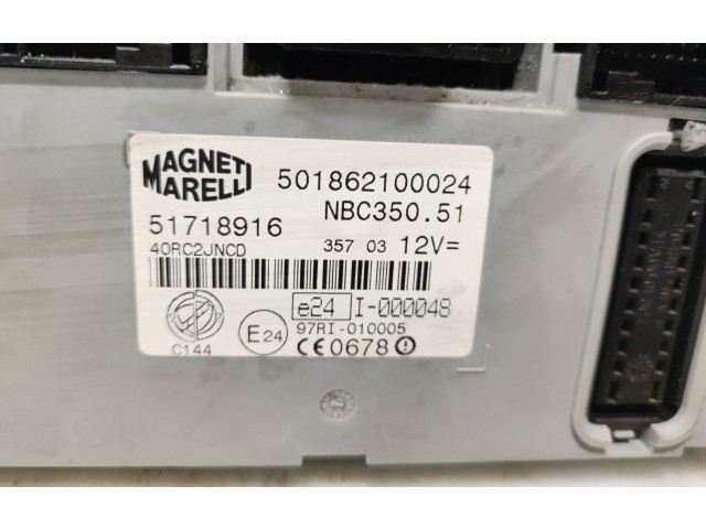 Блок управления 51718916, 50182100024 Fiat Idea